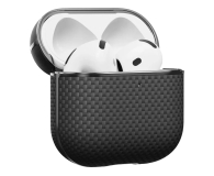 PITAKA Aramid Fiber Magnetic Case black/gray AirPods 4 - 1369419 - zdjęcie 2